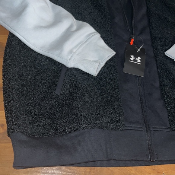 New UA Rival Fleece Alma Mater Bomber Jacket - Picture 2 of 9